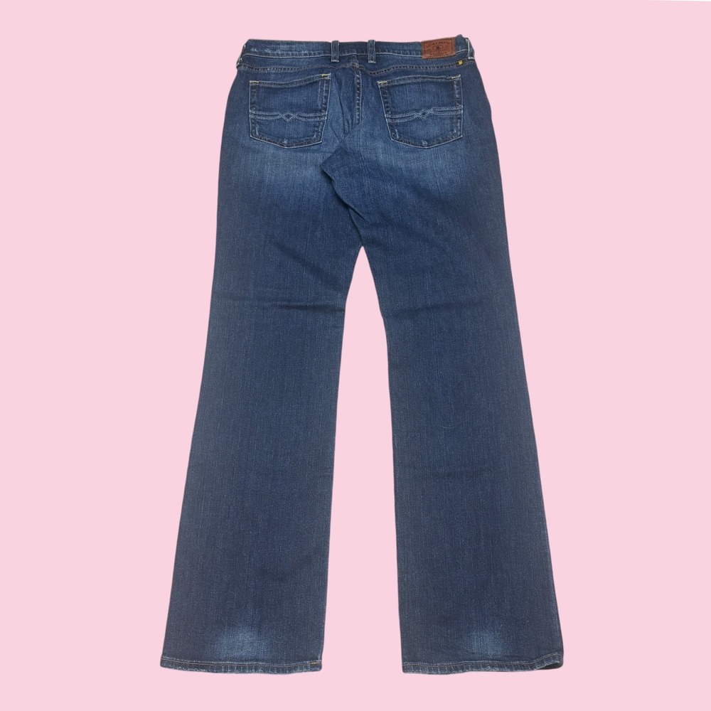 Lucky Brand Classic Rider Dark Wash Bootcut Jeans Size 6 28 Womens